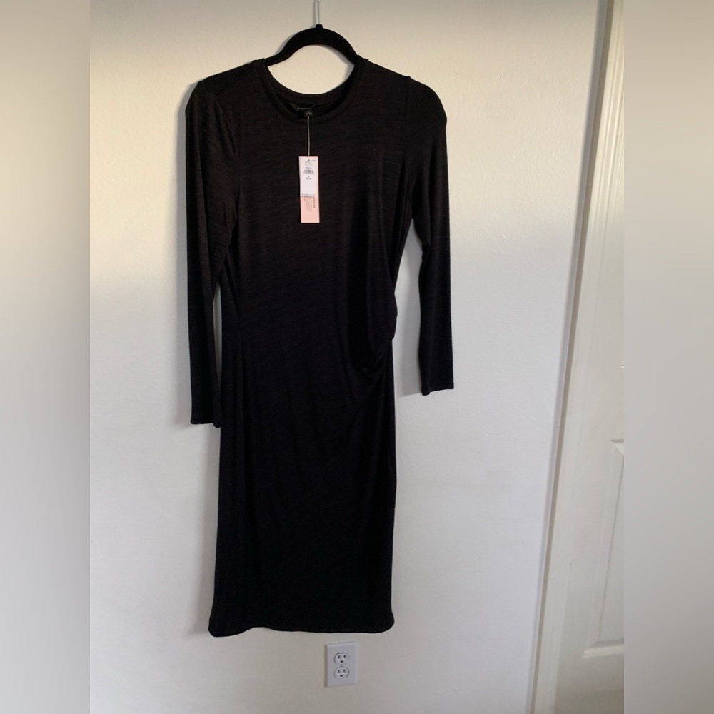 Banana Republic, black dress, SP